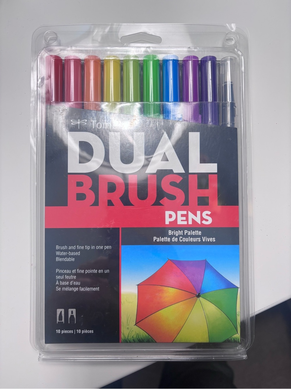 Dual Brush Pens - Bright Palette (10 Pack)